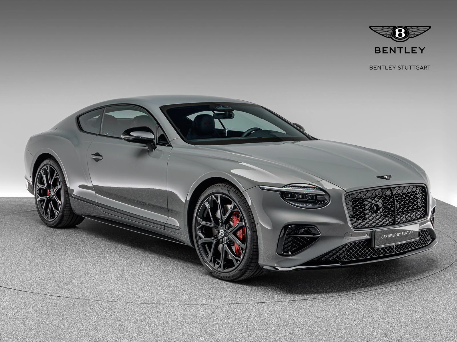 Bentley Continental GT S, full-car front three-quarter view.