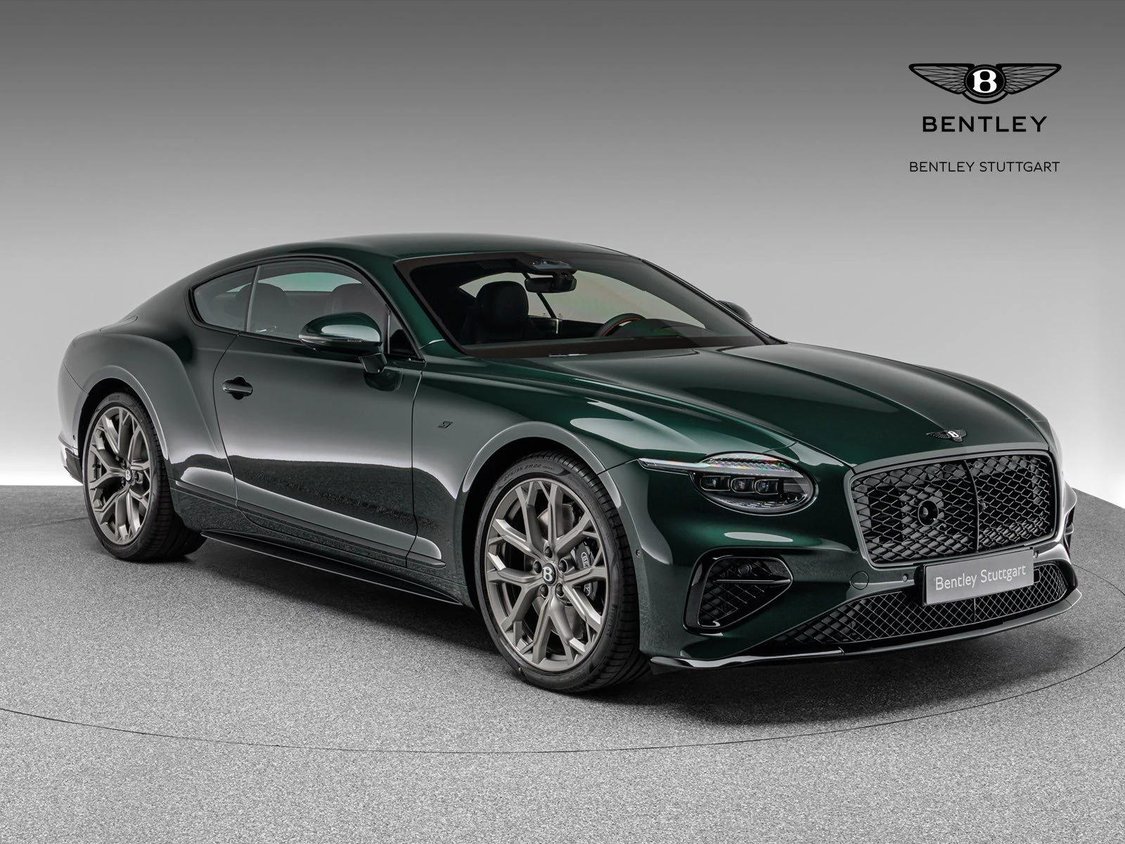 Bentley Continental GT S, full-car front three-quarter view.