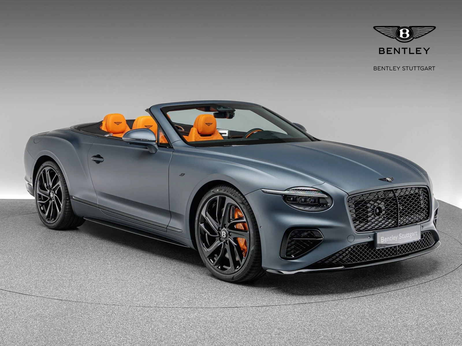 Bentley Continental GTC S, full-car front three-quarter view.