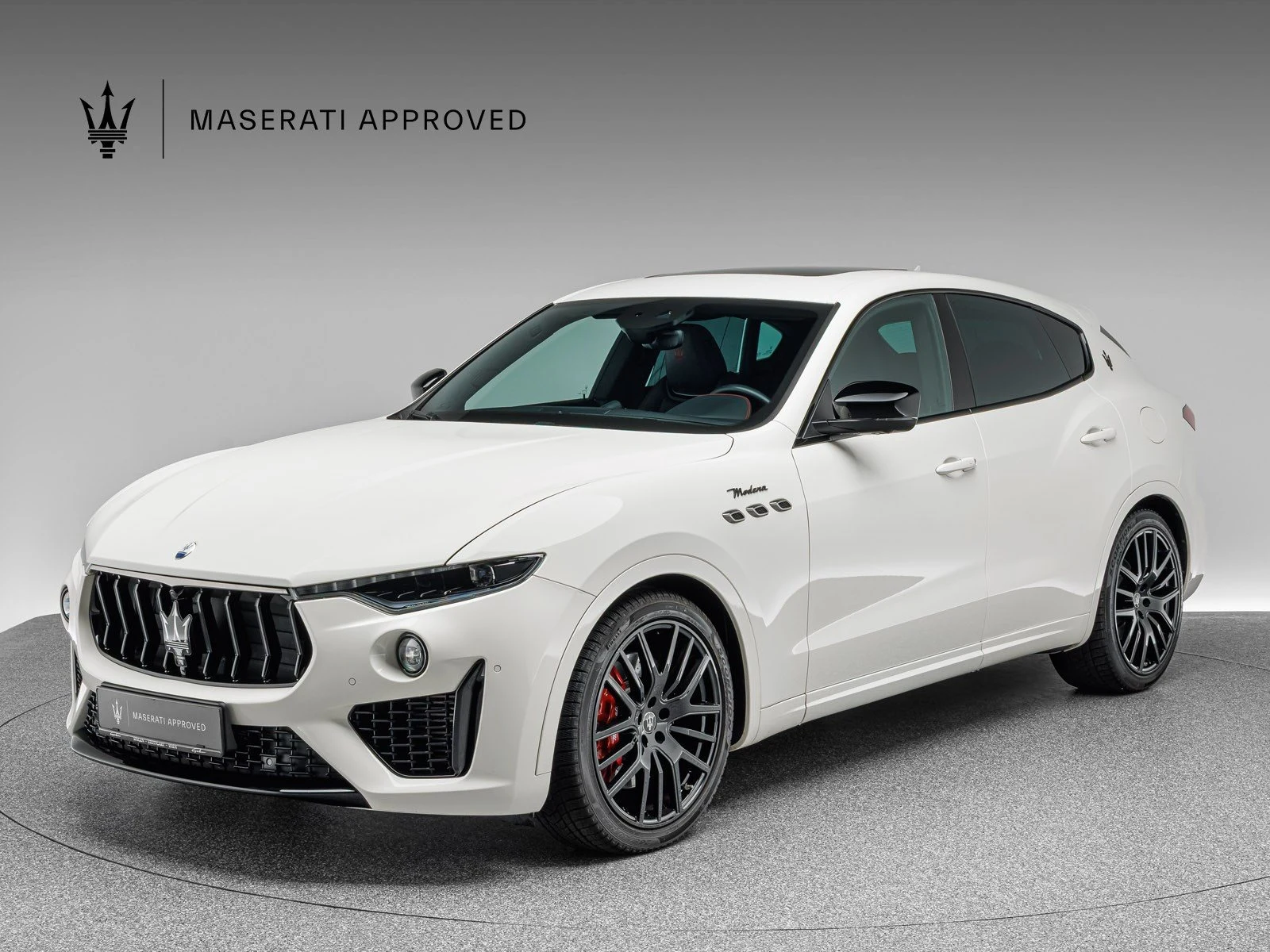 Maserati Levante Modena S Ultima, full-car front three-quarter view.
