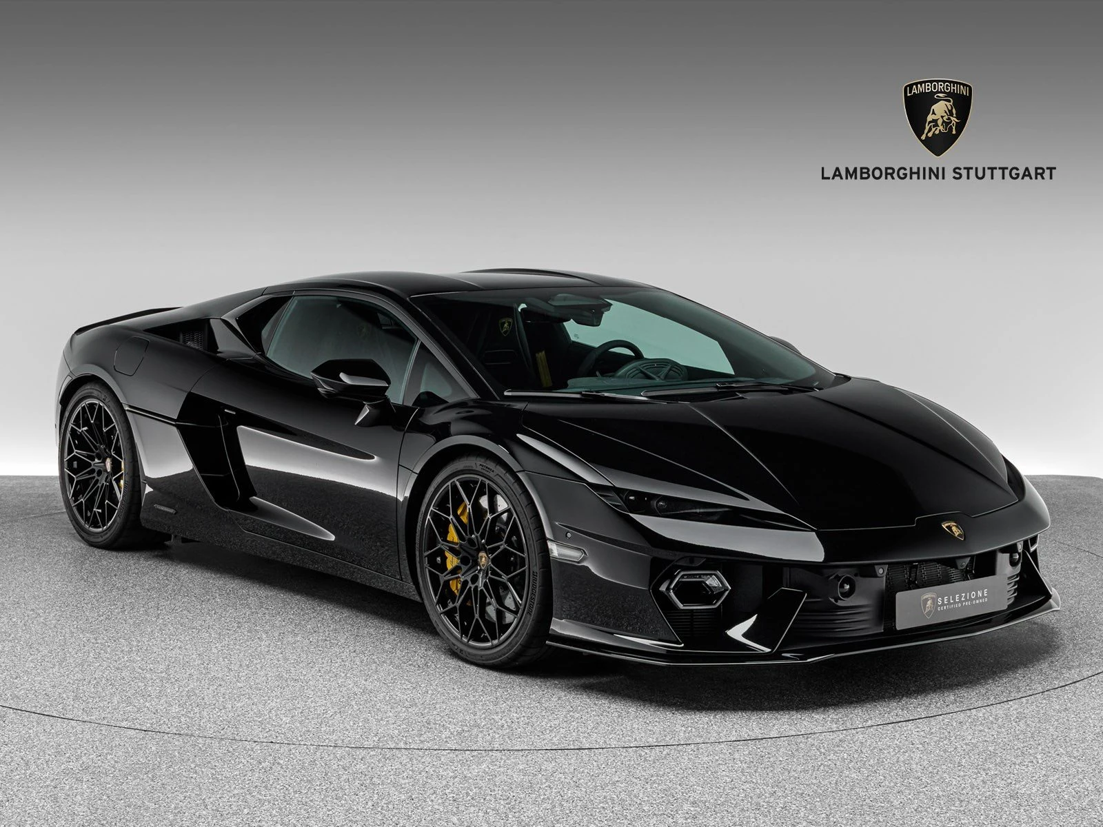 Lamborghini Temerario, full-car front three-quarter view.