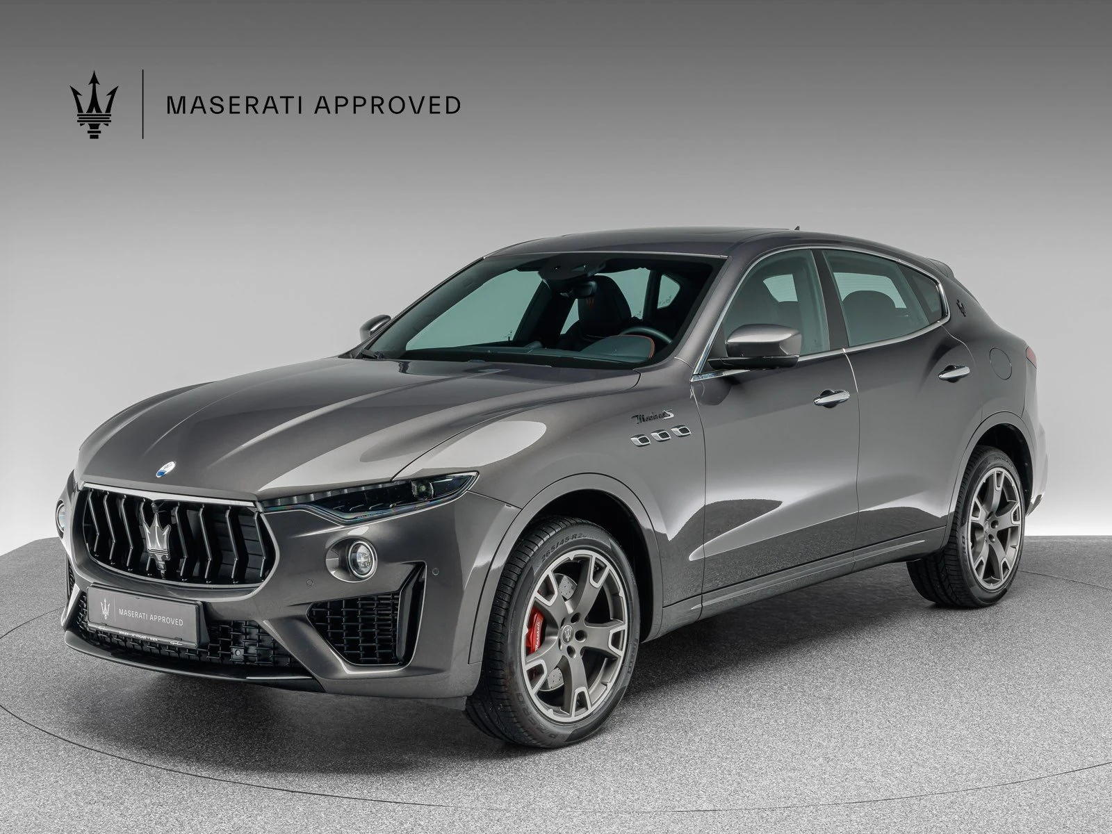 Maserati Levante Modena S, full-car front three-quarter view.