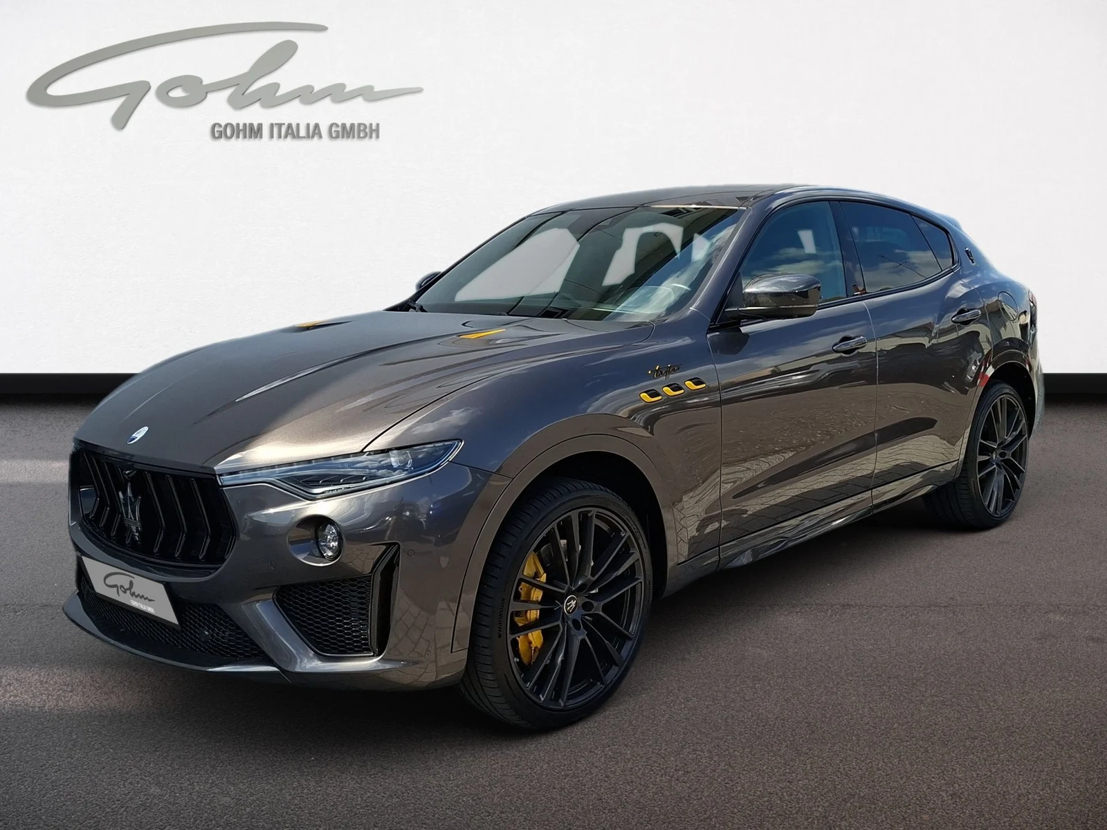 Maserati Levante, full-car front three-quarter view.