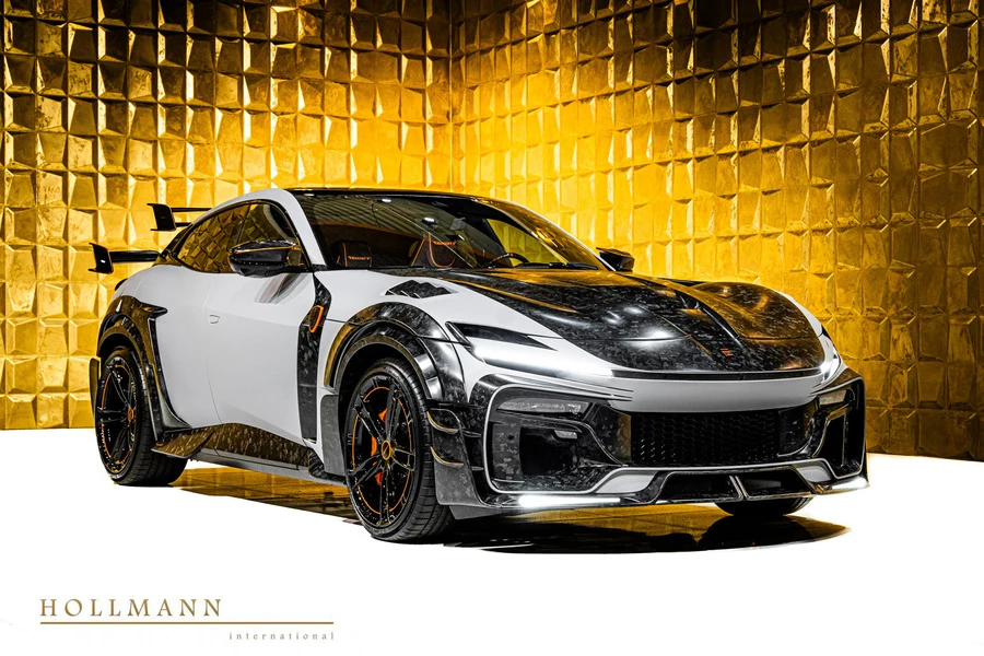 Ferrari Purosangue MANSORY, front three-quarter view.