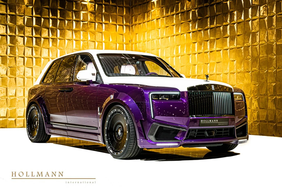 Rolls-Royce Cullinan Series II Black Badge NOVITEC, front three-quarter view.