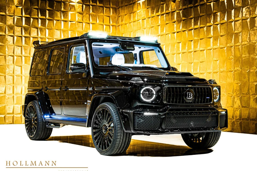 Mercedes-Benz G 63 AMG BRABUS 800, front three-quarter view.