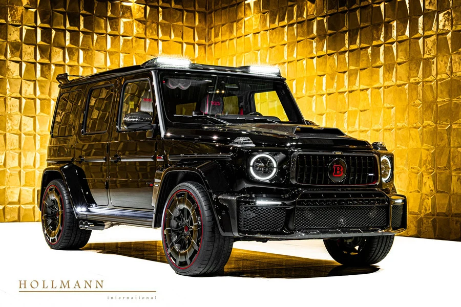 Mercedes-Benz G 63 AMG BRABUS 800, front three-quarter view.