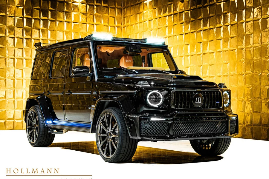 Mercedes-Benz G 63 AMG BRABUS 800, front three-quarter view.