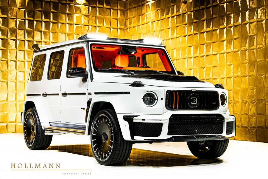 Mercedes-Benz G 63 AMG BRABUS 800, front three-quarter view.