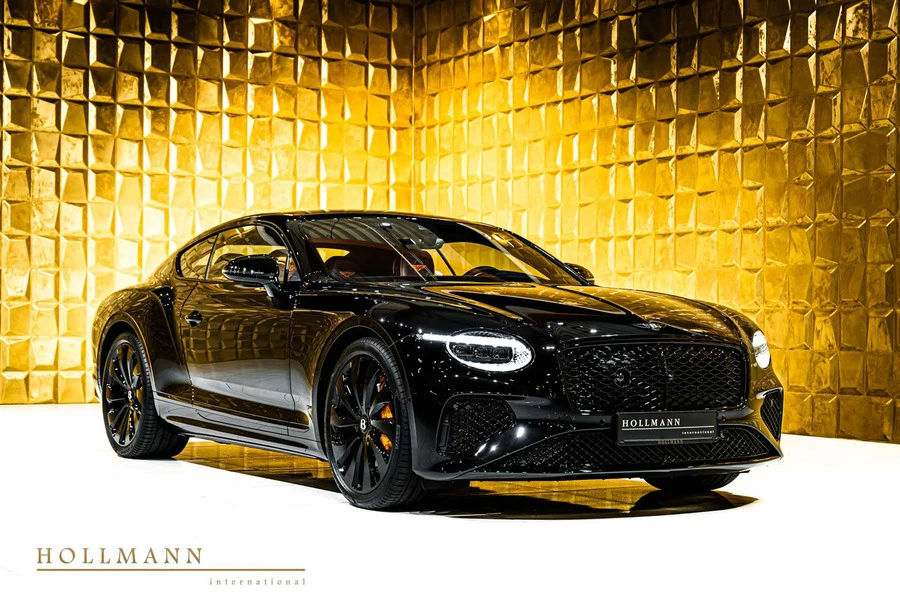 Bentley Continental GT V8 Hybrid, front three-quarter view.