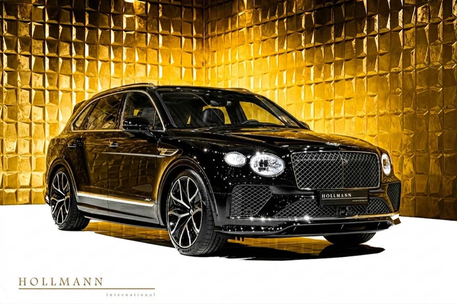 Bentley Bentayga Speed, front three-quarter view.
