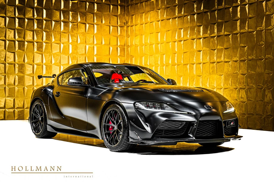 Toyota GR Supra 3.0 A90 Final Edition, front three-quarter view.