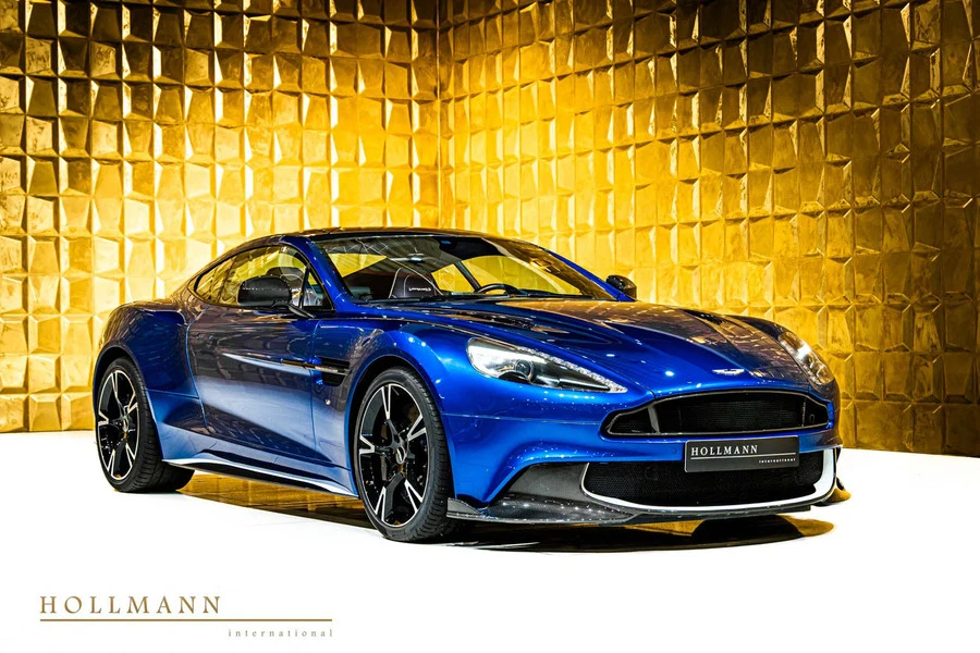 Aston Martin Vanquish S, front three-quarter view.