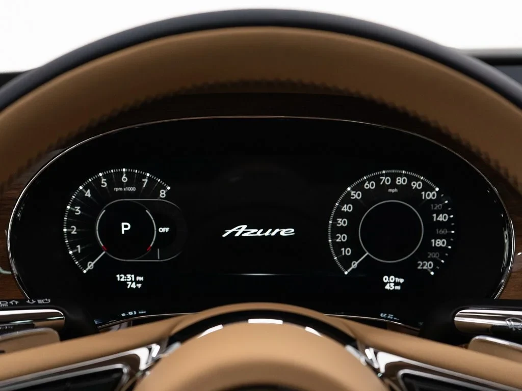 2026 Bentley Flying Spur Azure interior, Camel / Imperial Blue
