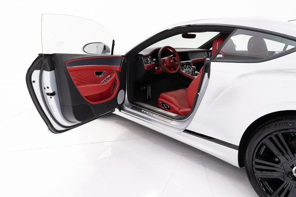2026 Bentley Continental GT Azure interior, door panel, Hotspur/Beluga