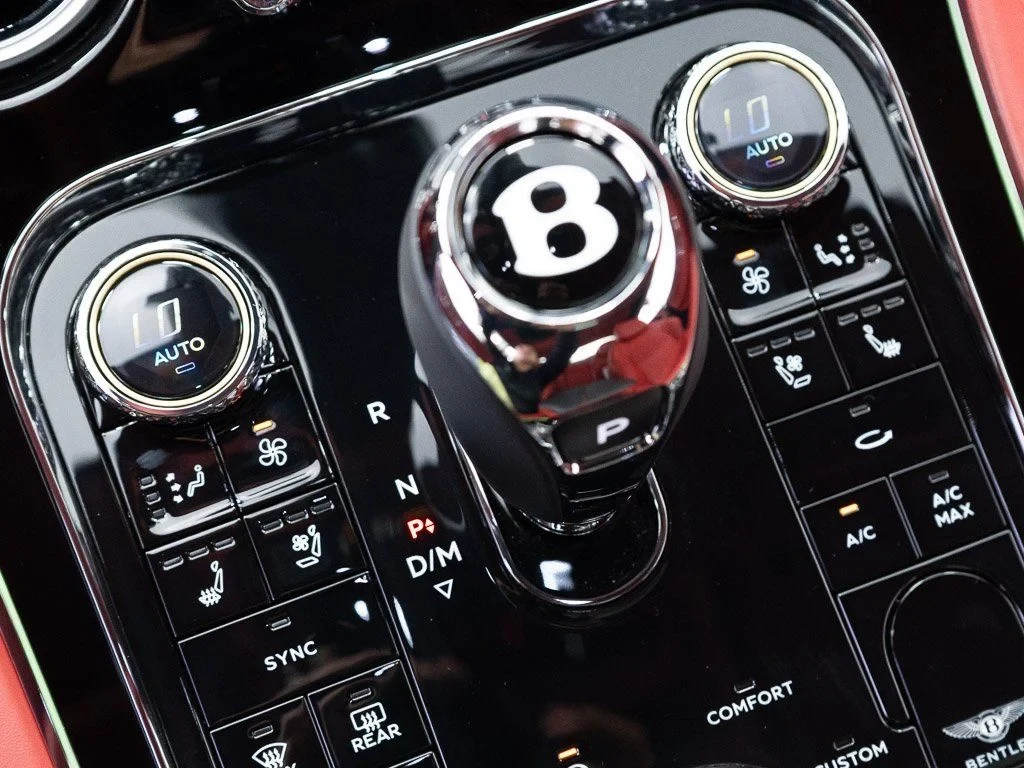 2026 Bentley Continental GT Azure interior, center console, Hotspur/Beluga