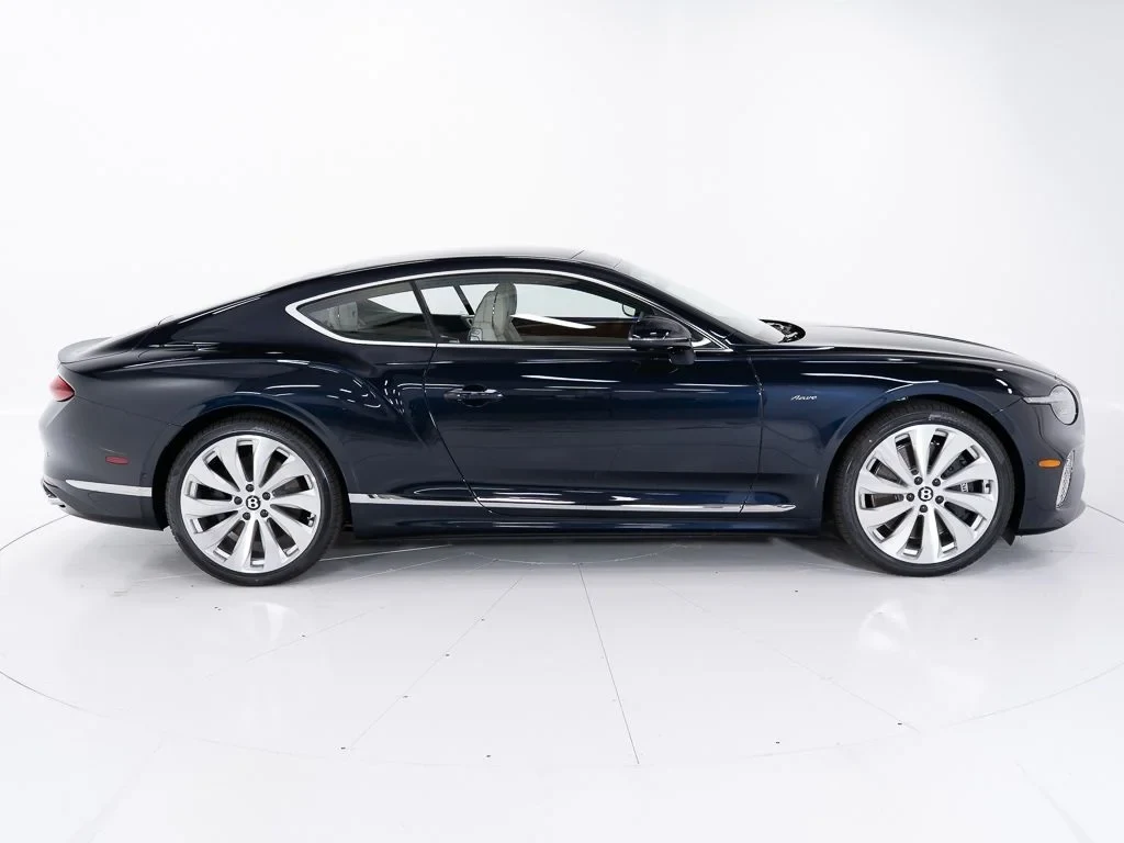 2026 Bentley Continental GT Azure, side profile, Dark Sapphire