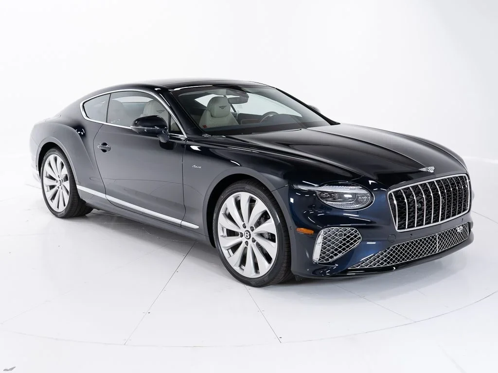 2026 Bentley Continental GT Azure for sale, front three-quarter view, Dark Sapphire
