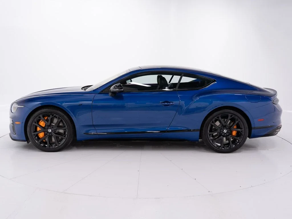 2026 Bentley Continental GT S, side profile, Moroccan Blue