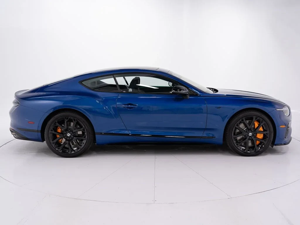 2026 Bentley Continental GT S, side profile, Moroccan Blue