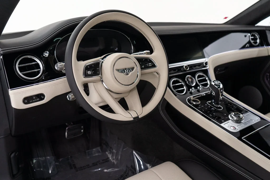 2026 Bentley Continental GT S interior, dashboard, Linen / Beluga