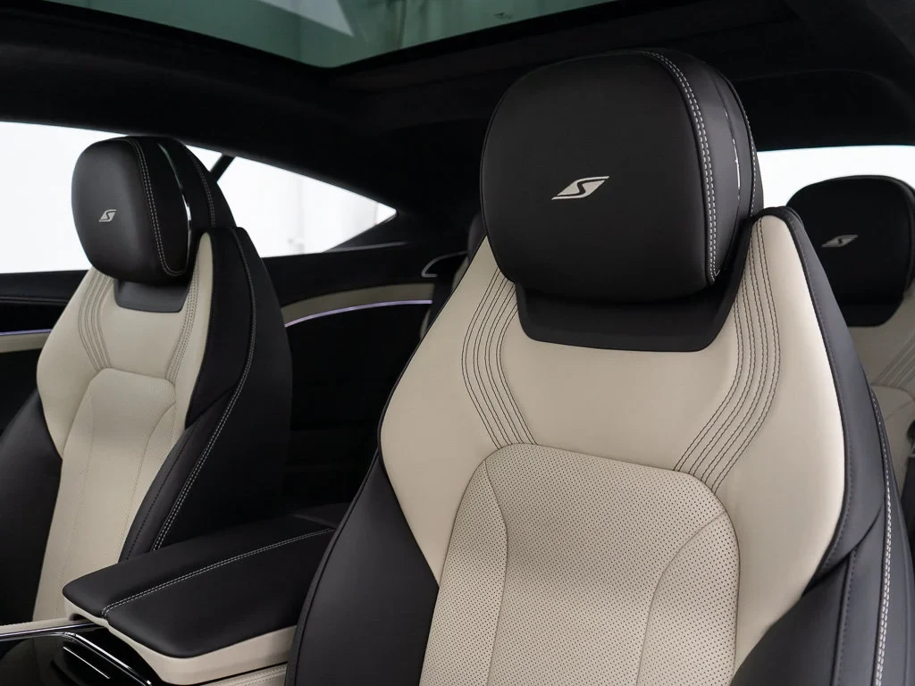 2026 Bentley Continental GT S interior, seats, Linen / Beluga
