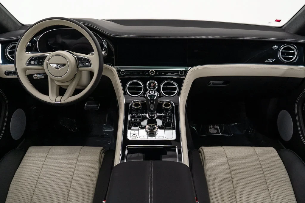 2026 Bentley Continental GT S interior, dashboard, Linen / Beluga