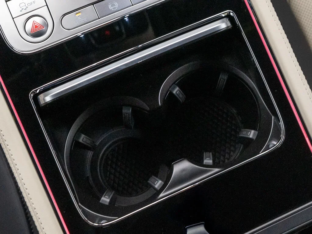2026 Bentley Continental GT S interior, center console, Linen / Beluga