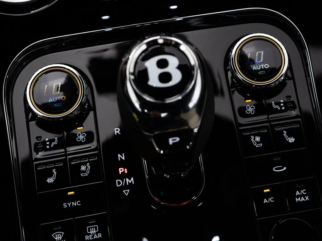 2026 Bentley Continental GT S interior, center console, Linen / Beluga