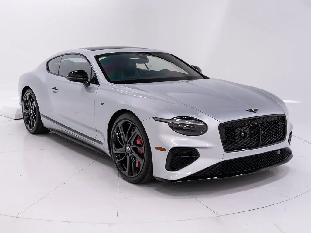 2026 Bentley Continental GT S for sale, front three-quarter view, Moonbeam