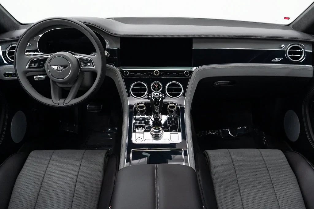 2026 Bentley Continental GT S interior, Gravity Grey / Beluga