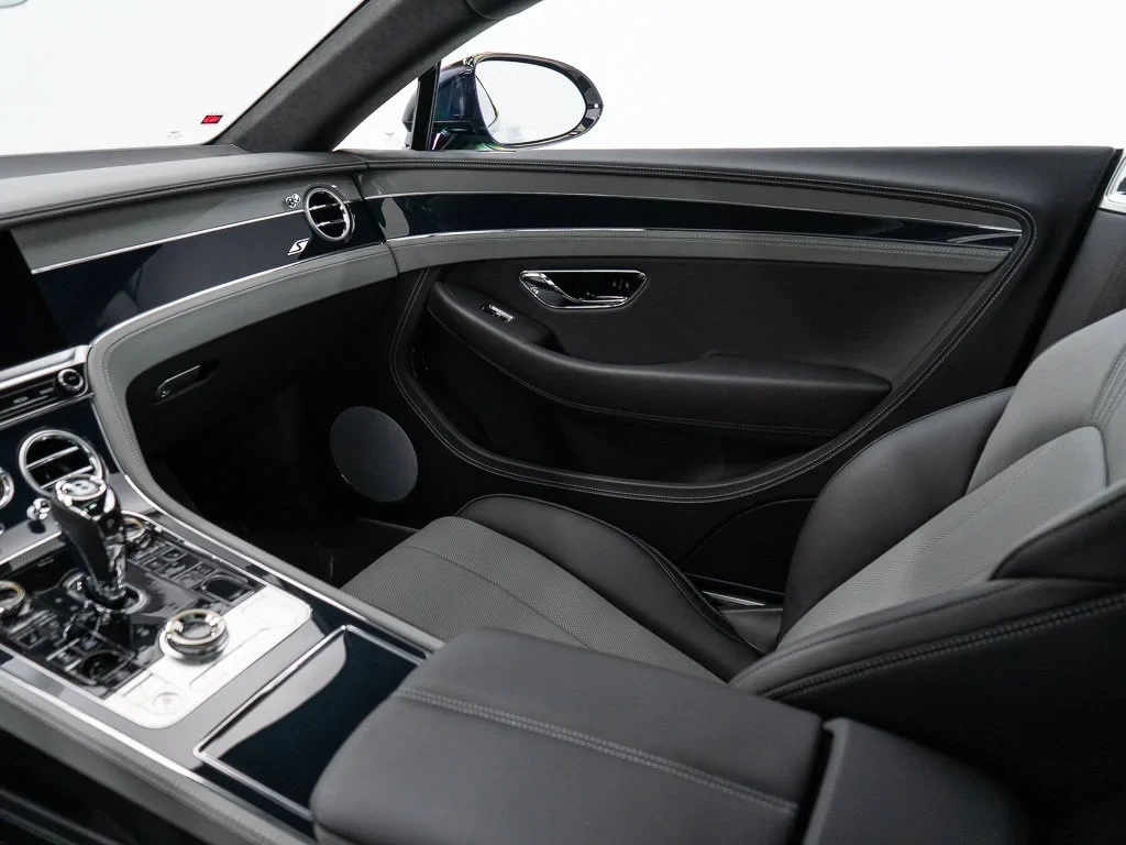 2026 Bentley Continental GT S interior, Gravity Grey / Beluga