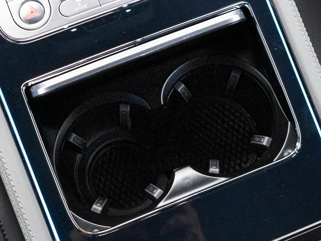 2026 Bentley Continental GT S interior, center console, Gravity Grey / Beluga