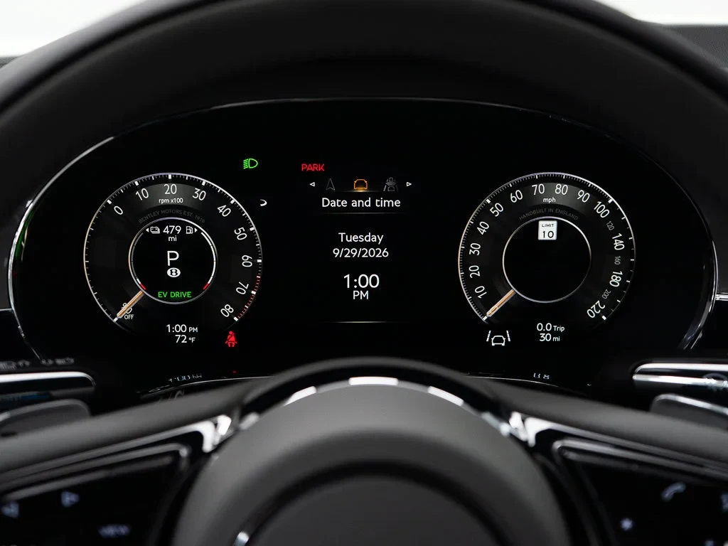 2026 Bentley Continental GT S interior, Gravity Grey / Beluga
