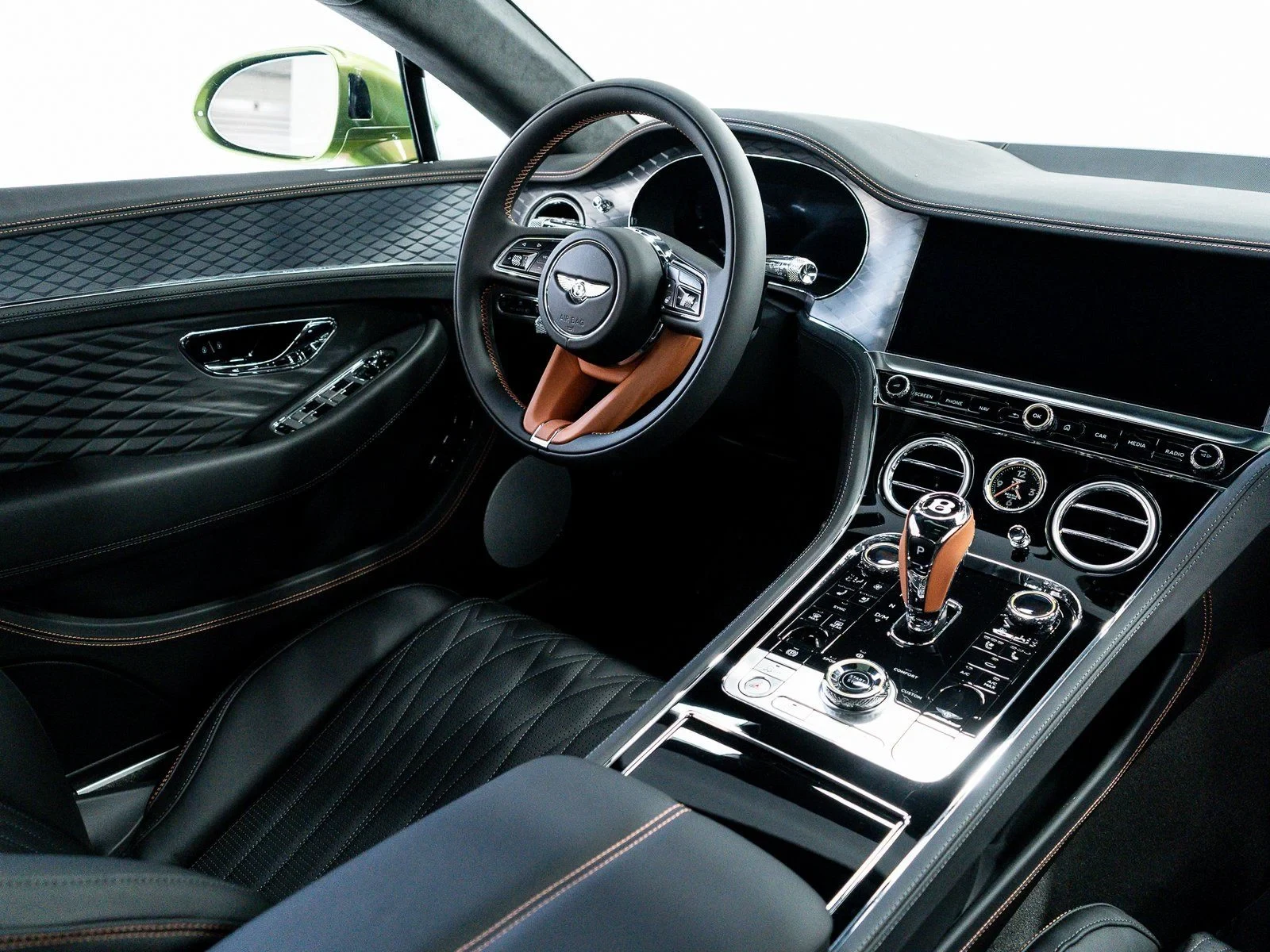2026 Bentley Continental GT Azure interior, dashboard