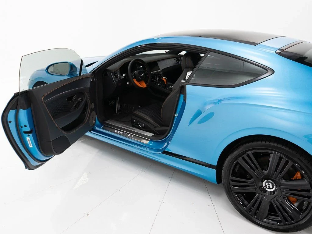 2026 Bentley Continental GT Azure for sale, exterior, Kingfisher - by Mulliner
