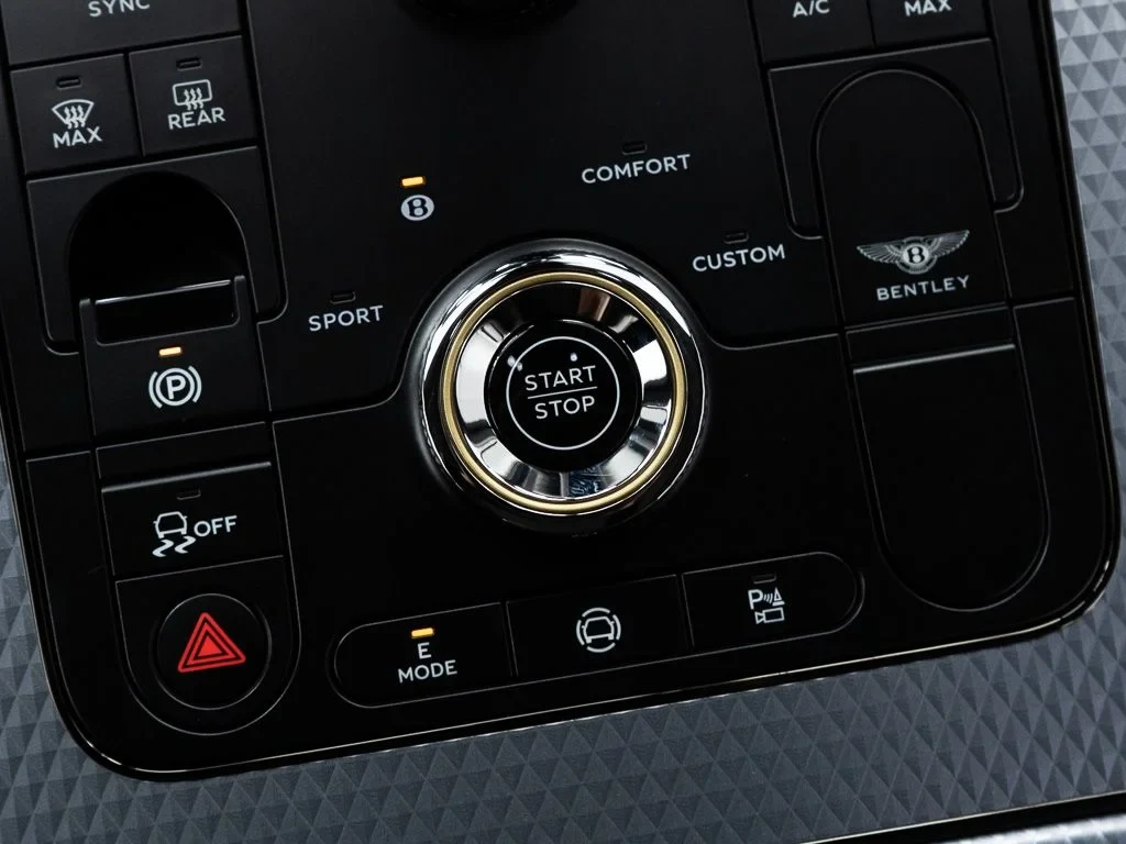 2026 Bentley Continental GT Mulliner interior, center console