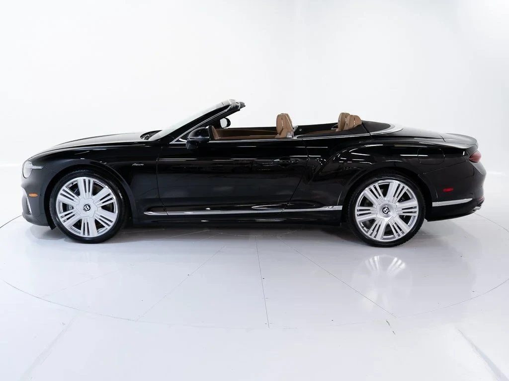 2026 Bentley Continental GTC Azure, side profile, Beluga