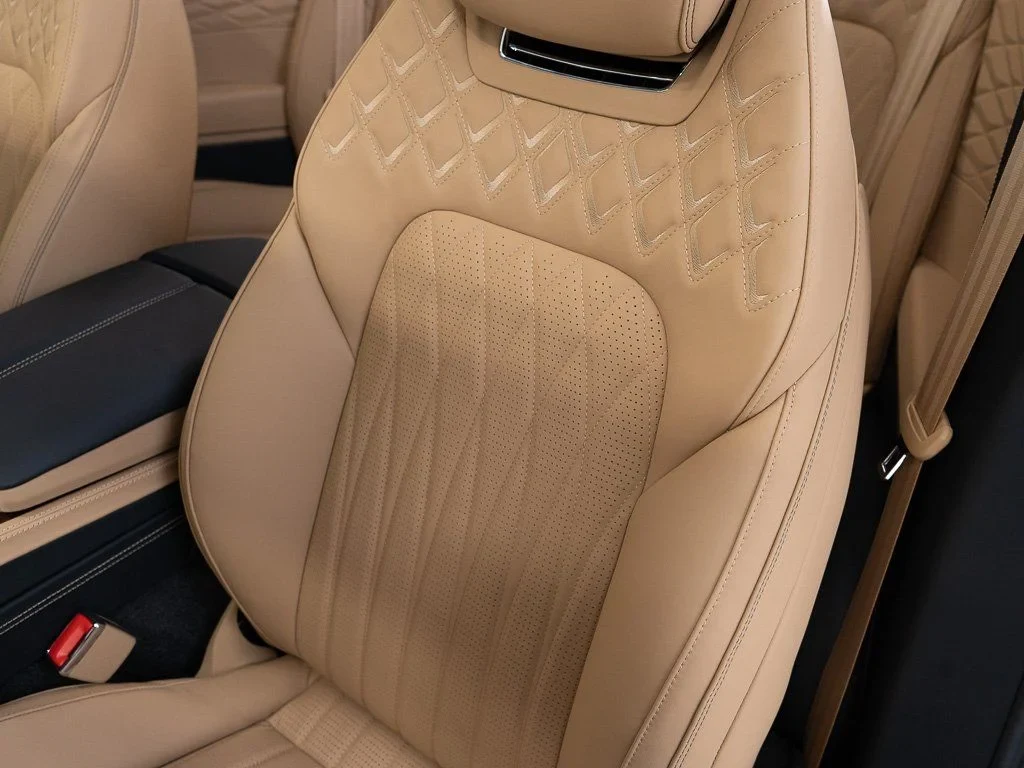 2026 Bentley Continental GTC Azure interior, seats, Camel / Beluga