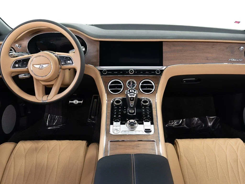 2026 Bentley Continental GTC Azure interior, dashboard, Camel / Beluga
