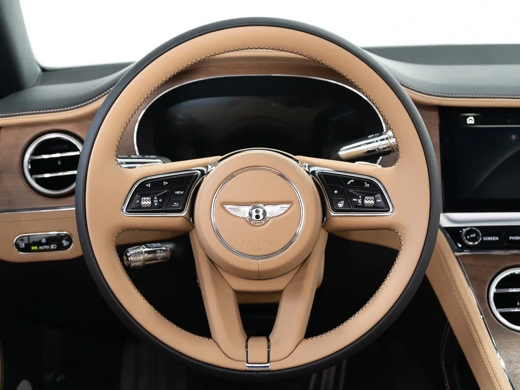 2026 Bentley Continental GTC Azure interior, Camel / Beluga