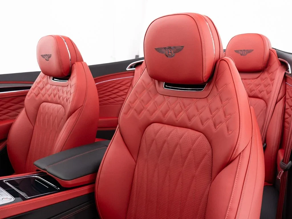 2026 Bentley Continental GTC Azure interior, seats, Hotspur / Beluga