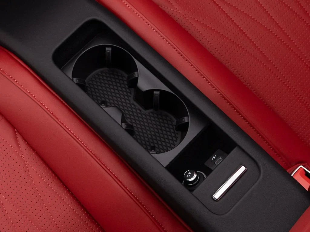 2026 Bentley Continental GTC Azure interior, center console, Hotspur / Beluga