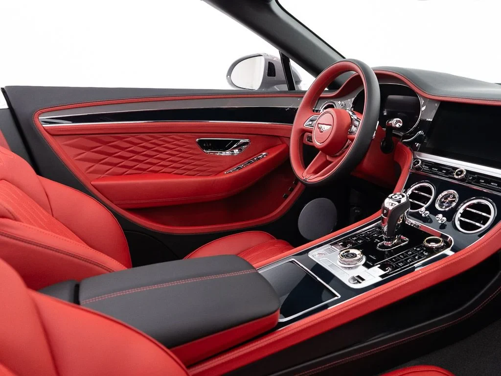 2026 Bentley Continental GTC Azure interior, Hotspur / Beluga