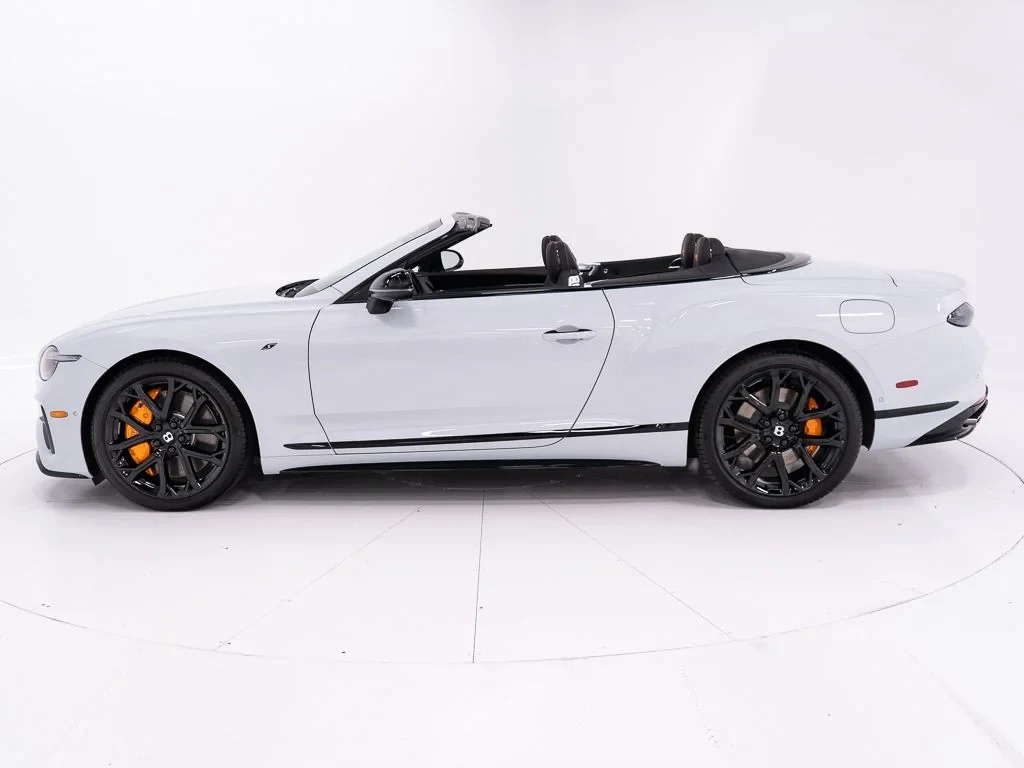 2026 Bentley Continental GTC S, side profile, Ice