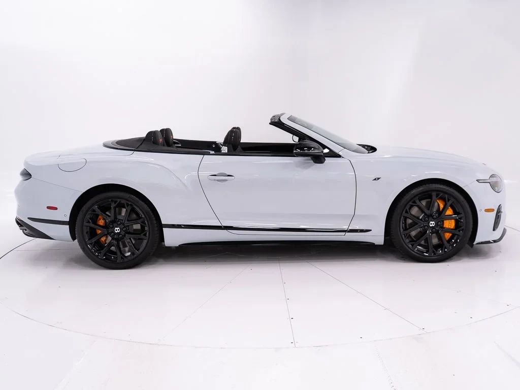 2026 Bentley Continental GTC S, side profile, Ice