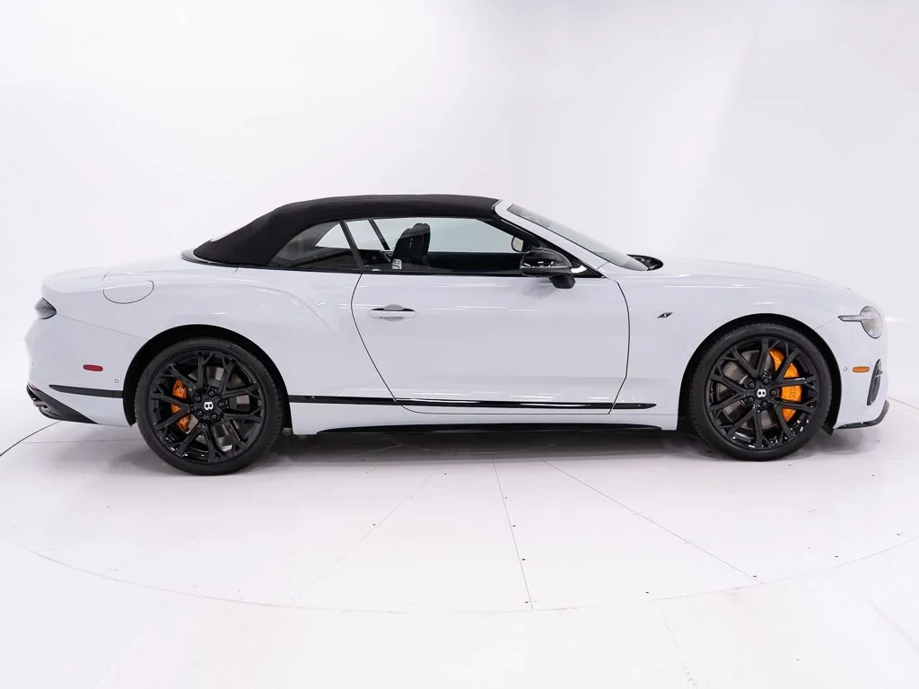 2026 Bentley Continental GTC S, side profile, Ice