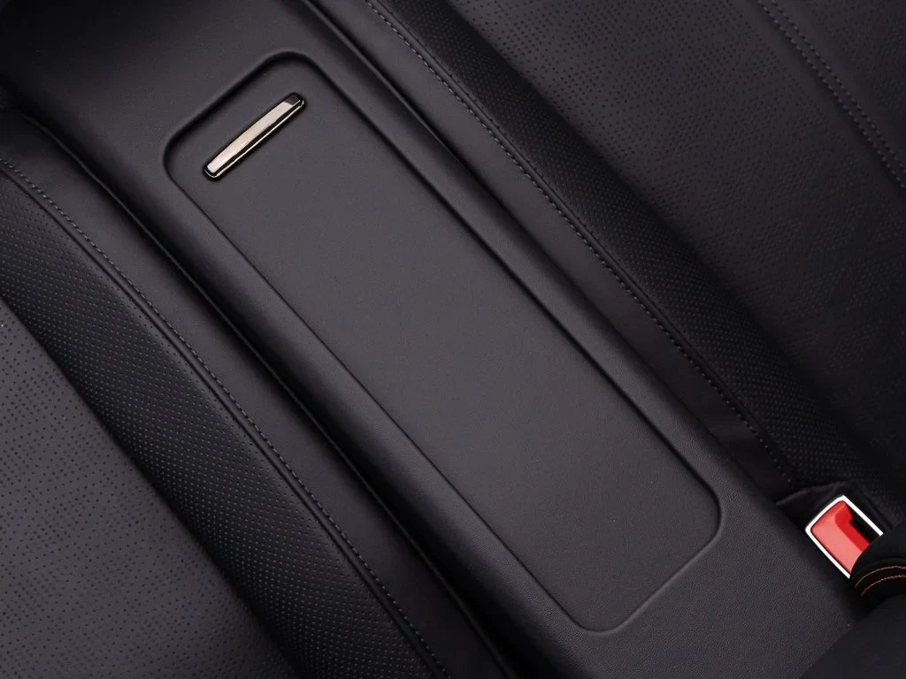 2026 Bentley Continental GTC S interior, door panel, Beluga / Mandarin - by Mulliner
