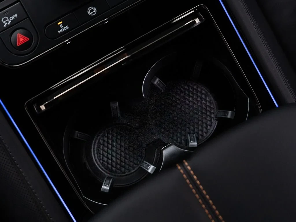 2026 Bentley Continental GTC S interior, Beluga / Mandarin - by Mulliner