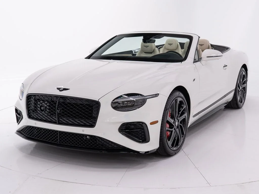 2026 Bentley Continental GTC S, Glacier White